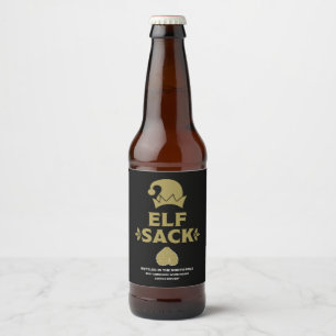 Funny Christmas Beer Labels