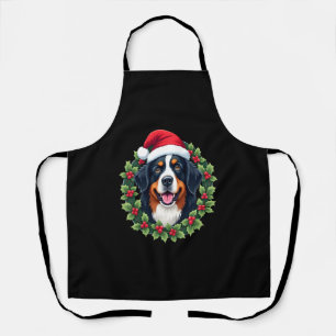 Funny Christmas Bernese Mountain Dog Tank Top Apron