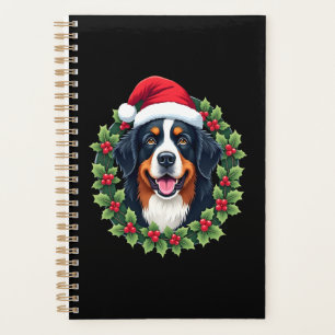 Funny Christmas Bernese Mountain Dog Tank Top Planner