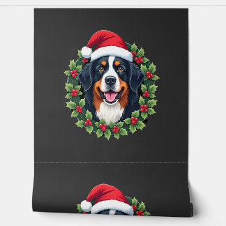 Funny Christmas Bernese Mountain Dog Tank Top Wallpaper