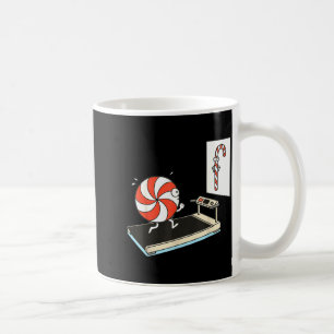 Funny Christmas Candy Cane Peppermint Candy Humor  Coffee Mug