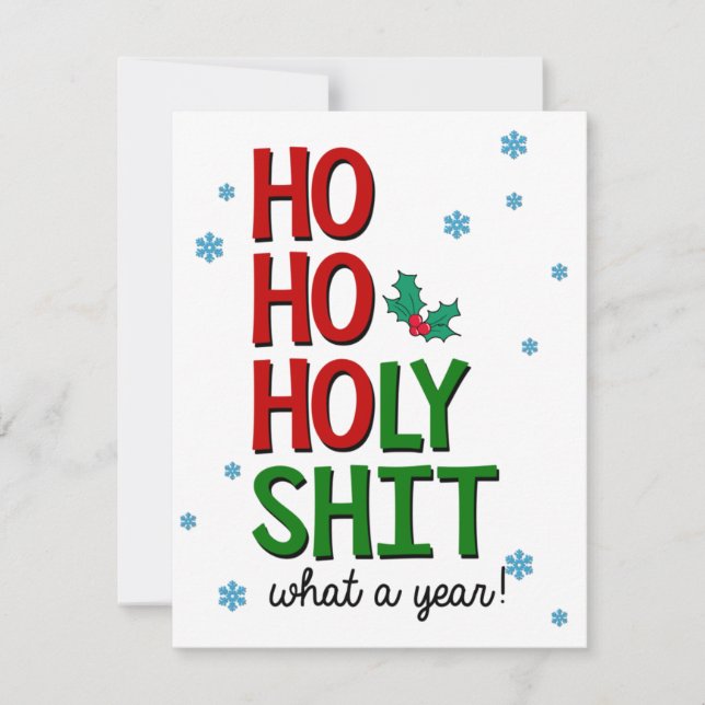 Funny Christmas Card (Front)