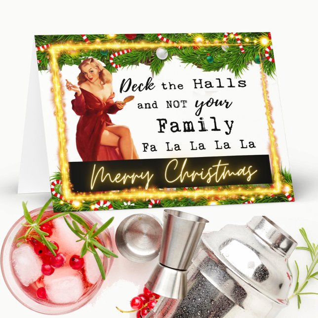 Funny Christmas Card Her Woman Best Friend Sassy (Creator Uploaded)