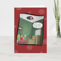 Funny Christmas Cards: The Accident