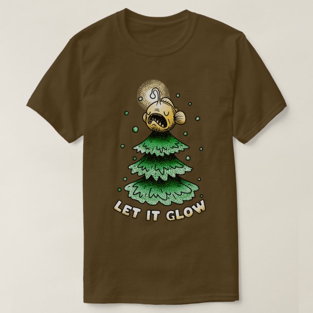 Funny Christmas   Christmas Tree  T-Shirt (Design Front)
