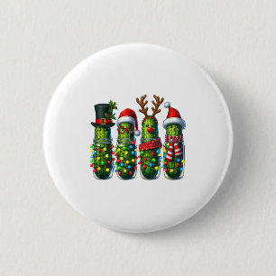 Funny Christmas Ckles Holiday Lights 2 Inch Round Button