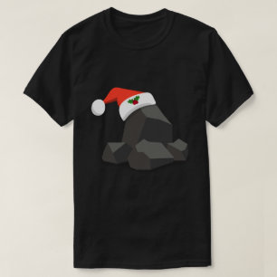 Funny Christmas Coal Graphic T-Shirt