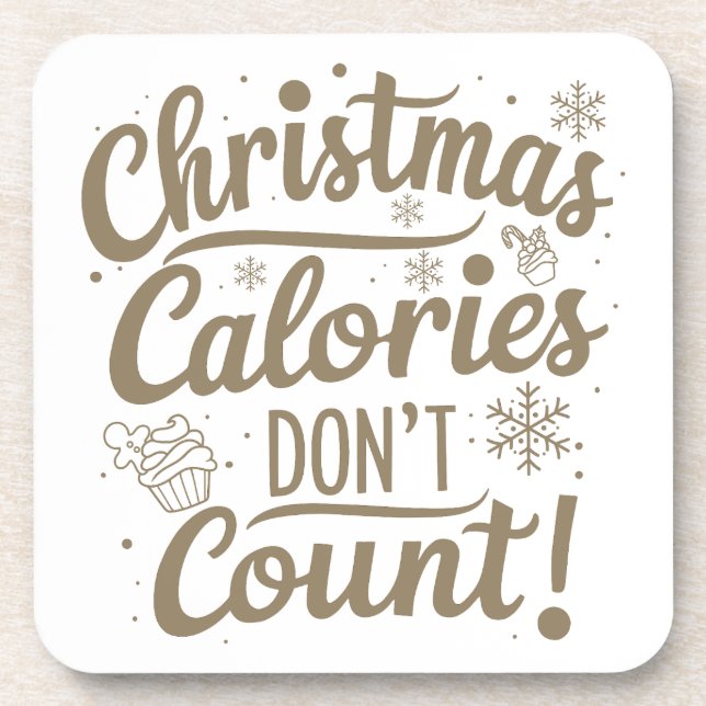 Funny Christmas  Coaster (Front)