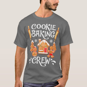 Funny Christmas Cookie Baking Crew Baker Christmas T-Shirt