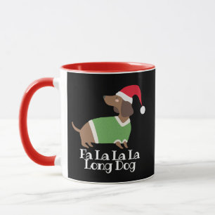 Funny Christmas Dachshund  Mug