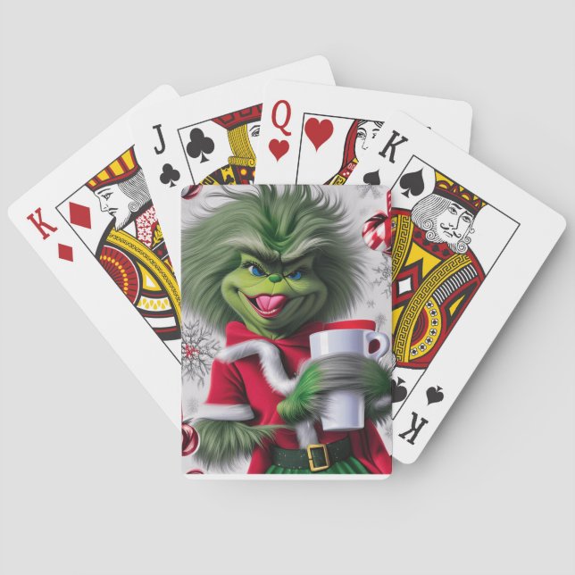 Funny Christmas Design card (Back)