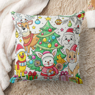 Funny Christmas Design cushion