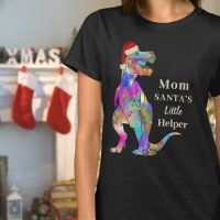 Funny Christmas Dinosaur Mom Quote