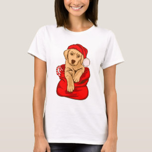 Funny Christmas Dog Vintage Xmas With dogs T-Shirt