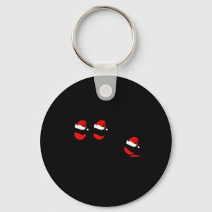 Funny Christmas Drink Drank Drunk Xmas Holiday  Keychain
