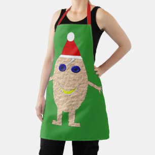 Funny Christmas Egg Apron