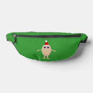 Funny Christmas Egg Fanny Pack