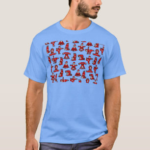 Funny Christmas Face Mask 5 T-Shirt