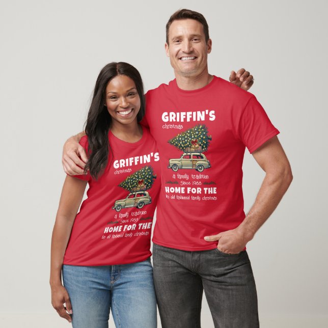 Funny Christmas Family Matching  T-Shirt (Unisex)