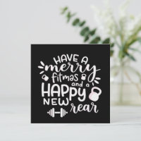 Funny Christmas Fitness Sarcastic Gym Holiday Gift