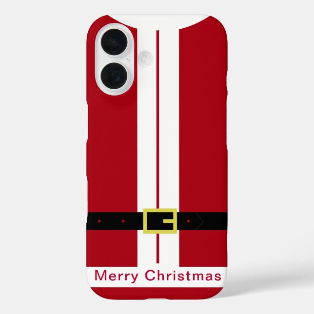Funny Christmas Gift Santa Claus Design Case-Mate iPhone Case (Back)
