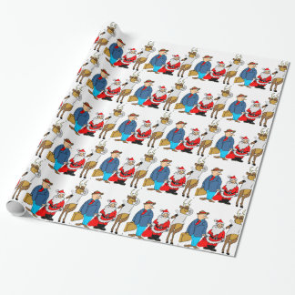 Funny Christmas Gifts Wrapping Paper