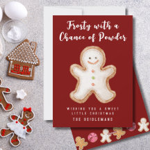 Funny Christmas Gingerbread Cute Whimsical Baking 