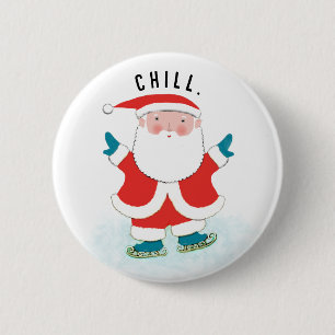 Funny Christmas Holiday 2 Inch Round Button