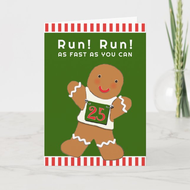 Funny Christmas Holiday Card (Front)