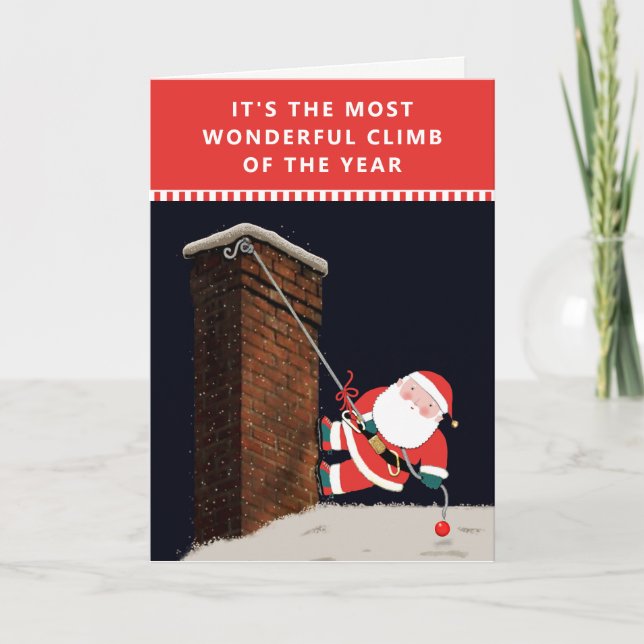 Funny Christmas Holiday Card (Front)