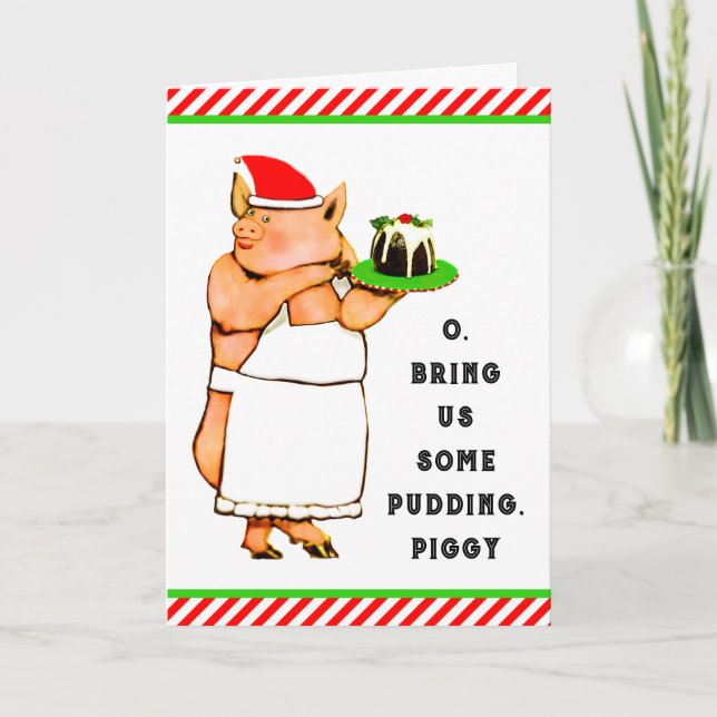 Funny Christmas Holiday Card (Front)