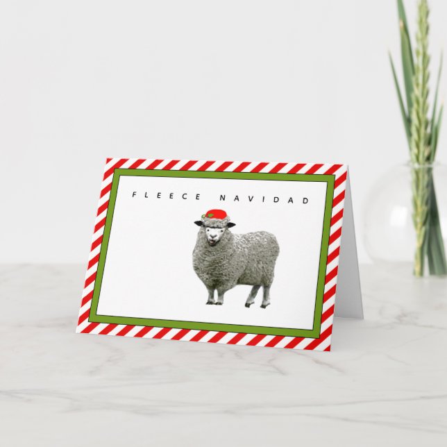 Funny Christmas Holiday Card (Front)