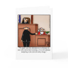Funny Christmas Holiday Carte de voeux