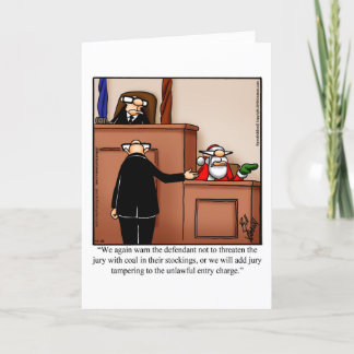 Funny Christmas Holiday Carte de voeux