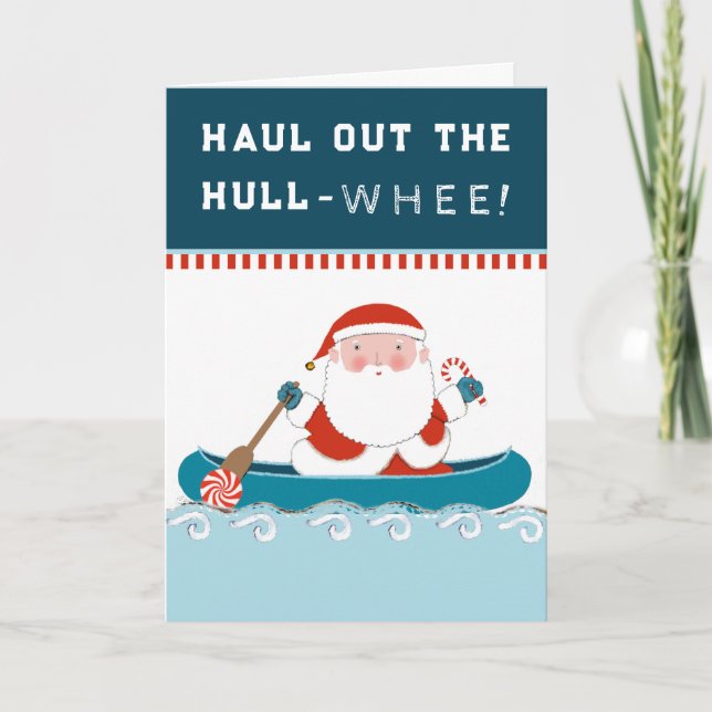 Funny Christmas Holiday Greeting Cards (Front)