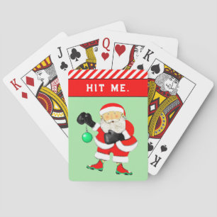 Funny Christmas Holiday Playing Cards