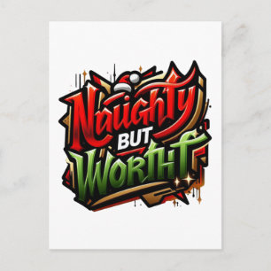 funny Christmas 🤶  Holiday Postcard