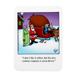 Funny Christmas  Humor Magnet Gift