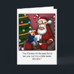 Funny Christmas Humour Greeting Card "Spectickles"<br><div class="desc">Merry Christmas! Enjoy spreading the laughter with this hilarious holiday humour Christmas greeting card by artist Bill Abbott; send some laughs along with your best wishes this holiday season. Bill Abbott's cartoon "Spectickles" the internationally syndicated comic has also appeared in Hallmark U.K.,  Reader's Digest and other fine magazines!</div>