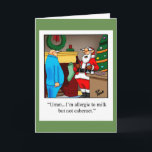 Funny Christmas Humour Greeting Card "Spectickles"<br><div class="desc">Merry Christmas!
Enjoy spreading the laughter with this hilarious holiday humour Christmas greeting card by artist Bill Abbott; send some laughs along with your best wishes this holiday season. Bill Abbott's cartoon "Spectickles" the internationally syndicated comic has also appeared in Hallmark U.K., Reader's Digest and other fine magazines!</div>
