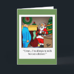 Funny Christmas Humour Greeting Card "Spectickles"<br><div class="desc">Merry Christmas!
 Enjoy spreading the laughter with this hilarious holiday humour Christmas greeting card by artist Bill Abbott; send some laughs along with your best wishes this holiday season. Bill Abbott's cartoon "Spectickles" the internationally syndicated comic has also appeared in Hallmark U.K.,  Reader's Digest and other fine magazines!</div>