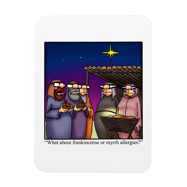 Funny Christmas  Humour Magnet Gift (Vertical)
