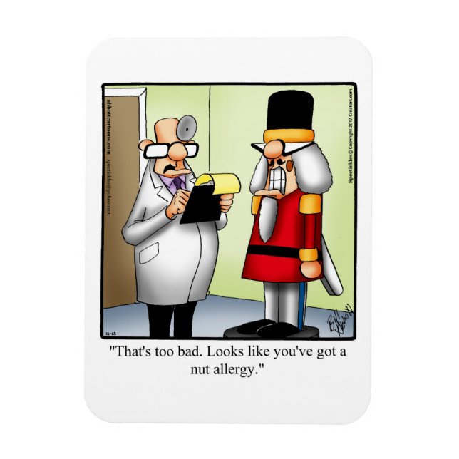 Funny Christmas  Humour Magnet Gift (Vertical)
