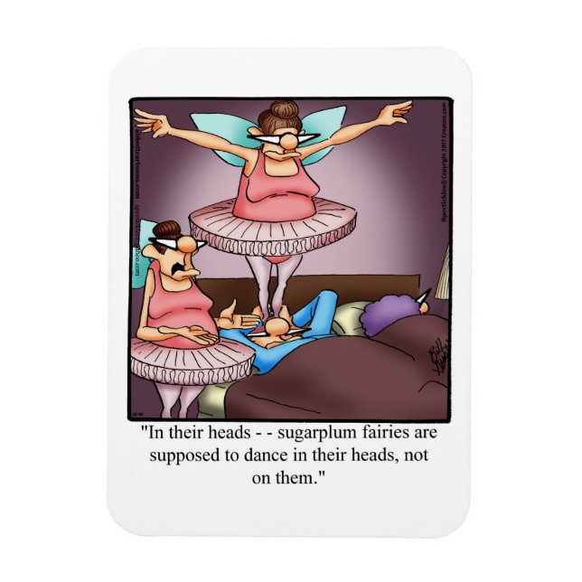Funny Christmas  Humour Magnet Gift (Vertical)