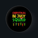 Funny Christmas In July Squad Hawaii Beach Summer  2 Inch Round Button<br><div class="desc">Funny Christmas In July Squad Hawaii Beach Summer Xmas Santa</div>
