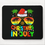 Funny Christmas In July Summer Sungles Beach Hawai Mouse Pad<br><div class="desc">Funny Christmas In July Summer Sungles Beach Hawaii Santa</div>
