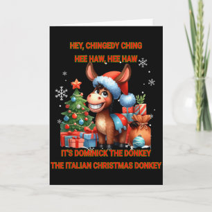 Funny Christmas Italian Christmas Dominick The Card