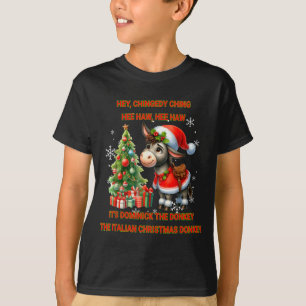 Funny Christmas Italian Christmas Dominick The  T-Shirt