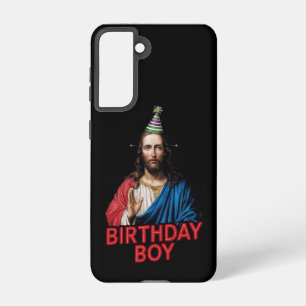Funny Christmas Jesus Birthday Boy Samsung Galaxy Case