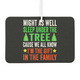 Funny Christmas Kids Christmas Pyjamas Girls Boys Air Freshener